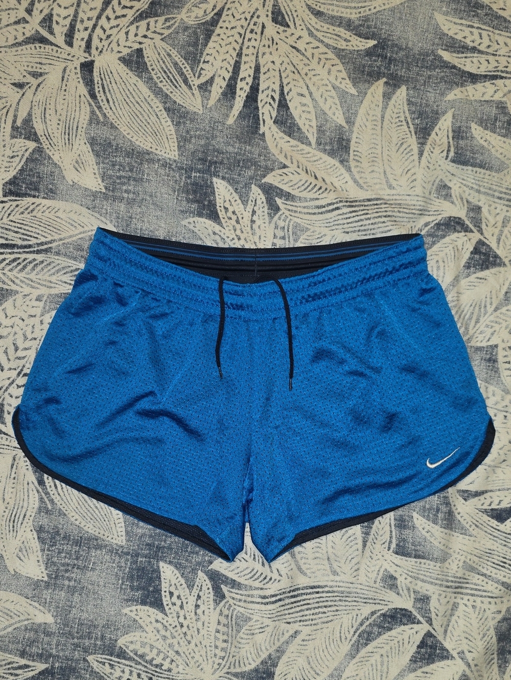 Nike Women’s Electric Blue Mesh Running Shorts